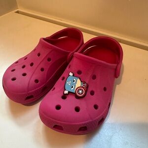 Crocs Classic Shoes Toddler Kids Size 8C Pink Clog Unisex Slip On Casual Sandal